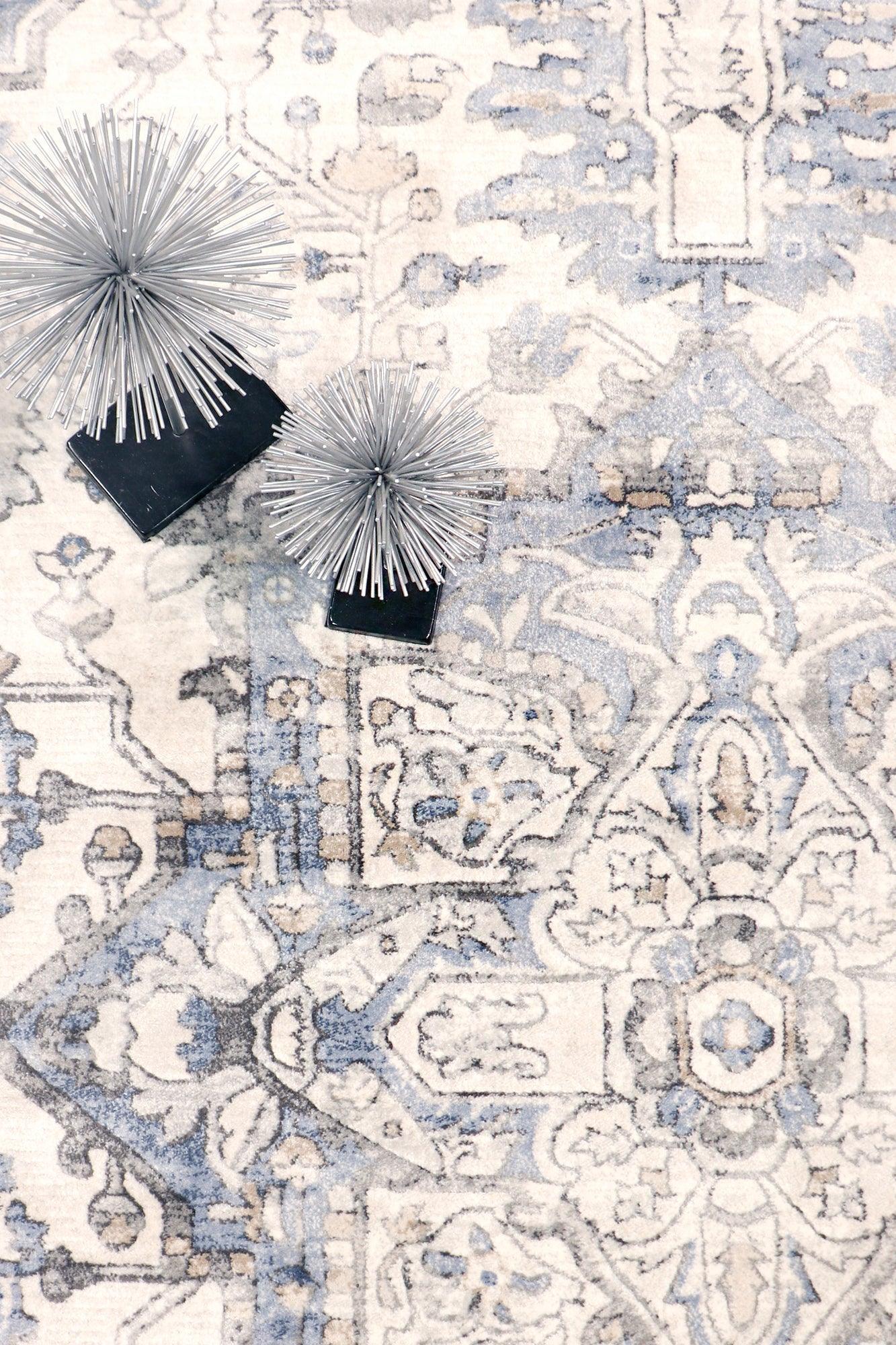 Canvello Modern Design Power Loom Area Rug- 9' X 12'
